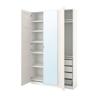 Schrankkombination weiß/Spiegelglas 150x38x236 cm im IKEA Prospekt Schrankkombination weiß/Spiegelglas 150x38x236 cm von PAX / BERGSBO/ÅHEIM im aktuellen IKEA Prospekt für 666,00 €