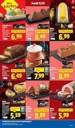 Prix et réduction Bûche Pâtissière dans le prospectus Lidl en cours Offre Bûche Pâtissière dans le catalogue Lidl du moment à la page 37