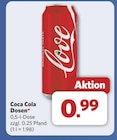 Aktuelle Cola Angebote bei combi in Herford Aktuelles Dosen Angebot bei combi in Herford ab 0,99 €