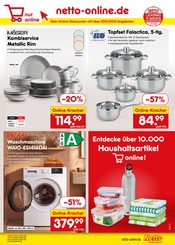 Waschmaschine im Netto Marken-Discount Prospekt in Mannheim Aktueller Netto Marken-Discount Prospekt mit Waschmaschine, "Aktuelle Angebote", Seite 65