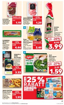 Schweinebauch im Kaufland Prospekt "Aktuelle Angebote" mit 56 Seiten (Aachen)