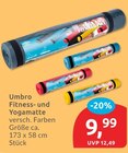 Fitness- und Yogamatte im budni Prospekt Fitness- und Yogamatte von Umbro im aktuellen budni Prospekt für 9,99 €