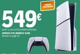 Promo Console ps5 (modèle slim) à 549,00 € dans le catalogue E.Leclerc à Gleizé