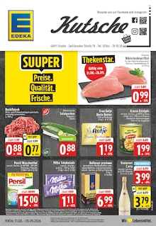 EDEKA Südlohn Prospekt der aktuellen Woche, gültig von 31.08.2026 bis 05.09.2026 Aktueller EDEKA Südlohn Prospekt "Aktuelle Angebote" mit 28 Seiten