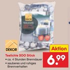 Teelichte im Angebot bei Netto Marken-Discount in Pirna Teelichte Angebote von DEKOR bei Netto Marken-Discount Pirna für 6,99 €
