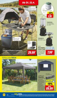 Campingstuhl im Lidl Prospekt "LIDL LOHNT SICH" mit 63 Seiten (Mülheim (Ruhr))