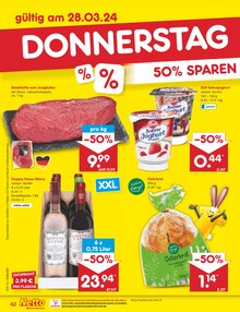 Joghurt im Netto Marken-Discount Prospekt "Aktuelle Angebote" mit 56 Seiten (Stuttgart)