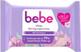 Milde Reinigungstücher von bebe für 1,99 € bei budni im Angebot Milde Reinigungstücher von bebe im aktuellen budni Prospekt