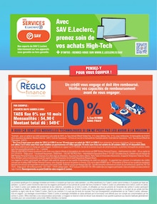 Catalogue E.Leclerc de la semaine 44, "SPECIAL HIGH-TECH", page 2, 28/10/2025 - 08/11/2025 Prospectus E.Leclerc en cours, "SPECIAL HIGH-TECH", page 2 sur 12