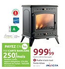 Poêle à bois tout fonte altea - INVICTA - Mr.Bricolage à Ajaccio Poêle à bois tout fonte altea - INVICTA en promo chez Mr.Bricolage Ajaccio à 999,99 €
