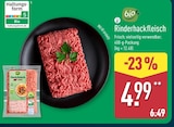 Rinderhackfleisch von Bio im aktuellen ALDI Nord Prospekt