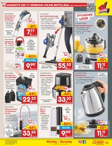 Staubsauger im Netto Marken-Discount Prospekt "Aktuelle Angebote" mit 60 Seiten (Leverkusen)