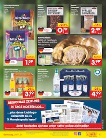 Wasser im Netto Marken-Discount Prospekt "Aktuelle Angebote" mit 54 Seiten (Koblenz)