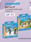 Duo Pack von playmobil im aktuellen V-Markt Prospekt für 5,00 €