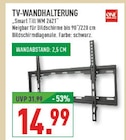 Aktuelles TV-Wandhalterung Smart Tilt WM 2621 Angebot bei Marktkauf in Rheda-Wiedenbrück ab 14,99 €