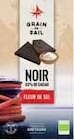 Tablette de chocolat noir et fleur de sel Bio - Grain de Sail en promo chez Intermarché Saumur à 1,05 €