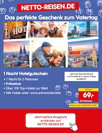 Gutschein Angebot im aktuellen Netto Marken-Discount Prospekt auf Seite 62