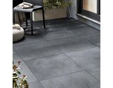 Brico Dépôt Beaucouzé - Promo Carrelage de sol extérieur "Quartzite" gris anthracite - l. 61 x L. 61 cm Promo Carrelage de sol extérieur "Quartzite" gris anthracite - l. 61 x L. 61 cm à 21,22 € dans le catalogue Brico Dépôt à Beaucouzé