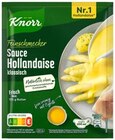 Feinschmecker Sauce Hollandaise Klassisch im Angebot bei REWE in Fulda Feinschmecker Sauce Hollandaise Klassisch Angebote von Knorr bei REWE Fulda für 0,89 €
