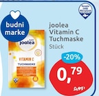Vitamin C Tuchmaske von jolea im aktuellen budni Prospekt