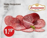 Aktuelles Tiroler Bergsalami Angebot bei V-Markt in München ab 1,19 €