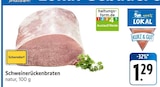 Schweinerückenbraten bei E center im Salach Prospekt für 1,29 €