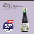 Steirisches Kürbiskernöl im V-Markt Prospekt Steirisches Kürbiskernöl von Pelzmann im aktuellen V-Markt Prospekt für 5,99 €