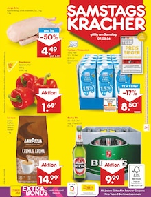Krombacher im Netto Marken-Discount Prospekt "Aktuelle Angebote" mit 54 Seiten (Rostock)
