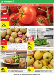 Promos Tomate dans le catalogue "Carrefour" de Carrefour Tomate en promo dans le catalogue Carrefour à la page 20
