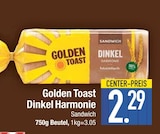 Dinkel Harmonie Angebote von Golden Toast bei E center Germering für 2,29 €