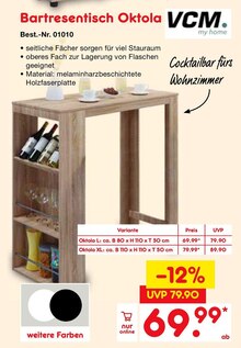 Bartresentisch Oktola* bei Netto Marken-Discount in Ingolstadt Bartresentisch Oktola* im Angebot bei Netto Marken-Discount Ingolstadt für 69,99 €