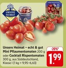 Mini Pflaumentomaten Angebot in Pfinztal Mini Pflaumentomaten im aktuellen Prospekt bei EDEKA in Pfinztal