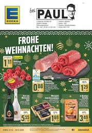 Aktueller EDEKA Supermärkte Prospekt für Geseke: Aktuelle Angebote mit 16} Seiten, 21.12.2024 - 24.12.2024