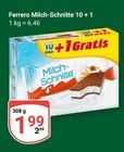 Milch-Schnitte 10 + 1 Angebote von Ferrero bei GLOBUS Rostock für 1,99 €