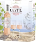 Promo SABLE DE CAMARGUE AOP ROSE L'ESTIL BIO à 11,15 € dans le catalogue Super U à Lège