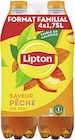 Ice Tea saveur pêche - LIPTON à 6,20 € dans le catalogue Casino Supermarchés