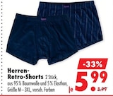 Herren-Retro-Shorts im aktuellen Mäc-Geiz Prospekt