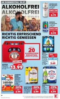 Krombacher im Kaufland Prospekt "Hier bin ich richtig" mit 75 Seiten (Bornheim)
