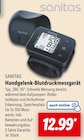Handgelenk-Blutdruckmessgerät Angebote von SANITAS bei Lidl Hagen für 12,99 €