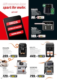 Kaffeeautomat Angebot im aktuellen MediaMarkt Saturn Prospekt auf Seite 10