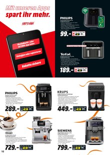 Kaffee im MediaMarkt Saturn Prospekt "Mit unseren Apps spart ihr mehr." mit 16 Seiten (Neuendorf (Elmshorn))