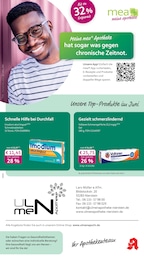 mea - meine apotheke Prospekt für Nierstein mit 4 Seiten mea - meine apotheke Prospekt für Nierstein: "Unsere Juni-Angebote", 4 Seiten, 01.06.2026 - 30.06.2026