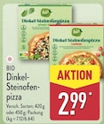 Dinkel-Steinofenpizza von BIO im aktuellen ALDI Nord Prospekt für 2,99 €