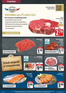 Rindfleisch im aktuellen EDEKA Prospekt (Jena) Rindfleisch im EDEKA Prospekt "Wir lieben Lebensmittel!" mit 8 Seiten (Jena)