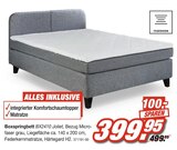 Boxspringbett BX2410 Joliet im aktuellen Möbel AS Prospekt