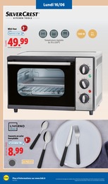 Prix et réduction Mini-Four dans le prospectus Lidl en cours Offre Mini-Four dans le catalogue Lidl du moment à la page 64