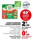 Aides culinaires tomate - Jardin Bio dans le catalogue Hyper U