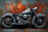 Metallbild Vintage Bike I Angebote bei Zurbrüggen Detmold für 149,00 €