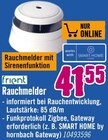 Rauchmelder von Frient für 41,55 € bei Hornbach im Angebot Rauchmelder von Frient im aktuellen Hornbach Prospekt
