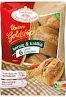 Unsere Goldstücke kernig & kräftig 6 Land-Brötchen bei EDEKA im Mettingen Prospekt für 1,99 €